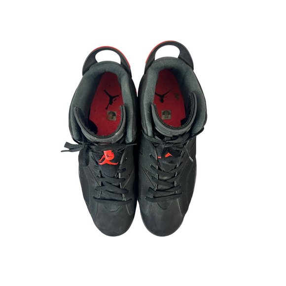 Jordan 6 Retro Infrared Black Men's Sneakers - Picture 5 of 11